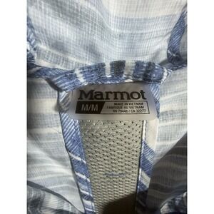 Marmot Wmns M Full Zip lightweight rain jacket‎ Windbreaker Outdoor Hiking Blue